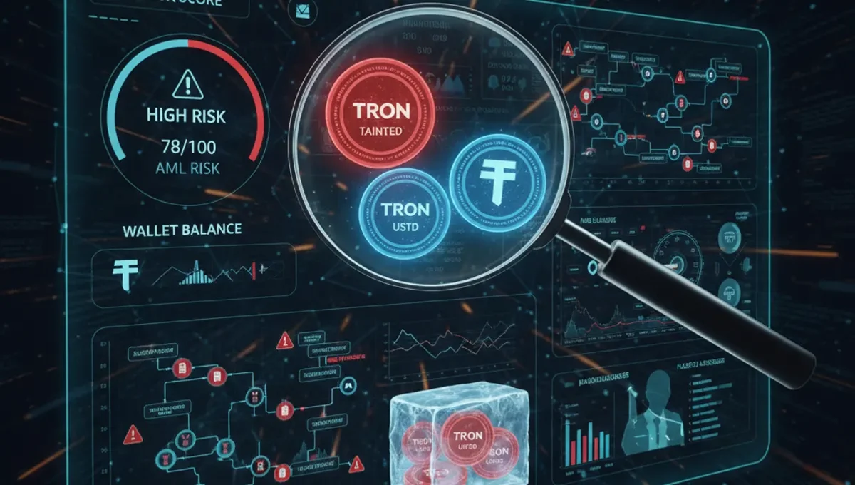 How to Check Tron Wallet Balance and AML Risk